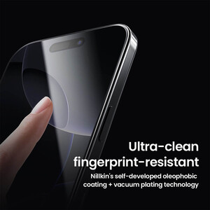 کیفیت محافظ صفحه نمایش شیشه ای آیفون 16 پرو نیلکین