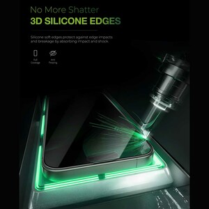 گلس پرایوسی آیفون 16 پرومکس 3 بعدی گرین