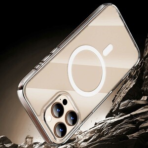 خرید قاب مگنتی شفاف آیفون 16 پرومکس ویوو