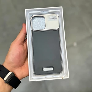 قاب مگ سیف آلومینیوم چرمی آیفون 16 پرو مکس