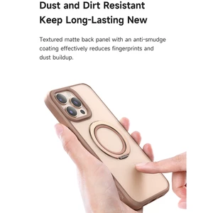 کاور و گارد مگنتی مات ضدضربه استند شو آیفون 16 پرو مکس مک دودو