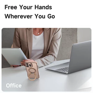 کاور و گارد مگنتی مات ضدضربه استند شو آیفون 16 پرو مکس مک دودو