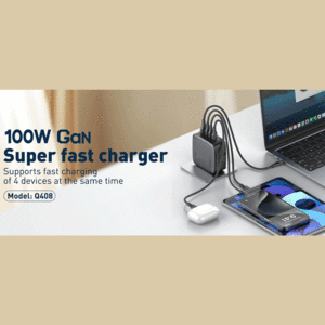 قیمت آداپتور یو اس بی و تایپ سی 100 وات الدنیو