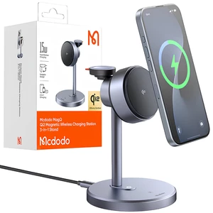 هولدر شارژر وایرلس مگ سیف سه کاره مک دودو