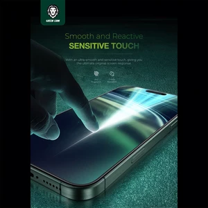 گلس پرایوسی ایربگ‌دار آیفون 16 و آیفون 15 سه‌بعدی گرین‌لاین