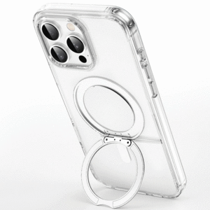 قاب آیفون 16 با استند عمودی