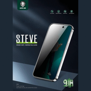 قیمت گلس پرایوسی آیفون 15 پرو  گرین لاین