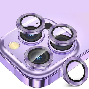 محافظ لنز دوربین رینگی ضدانعکاس نور آیفون 14 پرو و آیفون 14 پرومکس