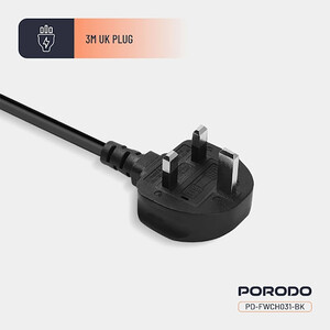 خرید شارژر رومیزی 9 پورت 85 وات پورودو PD-FWCH031-BK