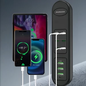 خرید هاب شارژ یو اس بی تایپ سی چند پورت پورودو