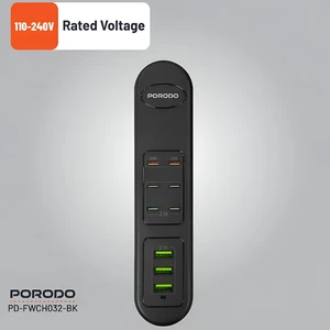 برترین هاب شارژ یو اس بی تایپ سی چند پورت پورودو