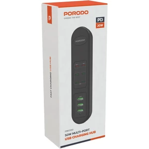هاب شارژ یو اس بی تایپ سی چند پورت پورودو