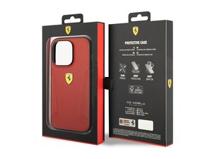 قاب چرمی آیفون 14 پرو طرح فراری CG Mobile iphone 14 Pro Ferrari Leather Case