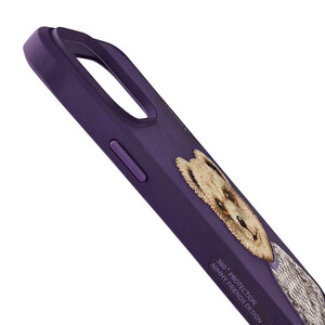 خرید قاب محافظ گوشی آیفون 15 طرح خرس نیمی