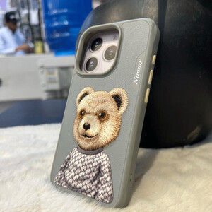 بهترین قاب محافظ گوشی آیفون 15 طرح خرس نیمی