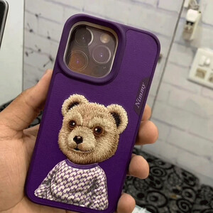 بهترین قاب محافظ گوشی آیفون 15 طرح خرس نیمی