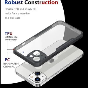بهترین کاور و گارد کریستالی شفاف ضدضربه اپل آیفون 15 یاندو