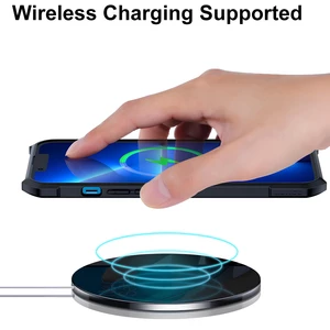 کاور و گارد کریستالی شفاف ضدضربه اپل آیفون 15 یاندو