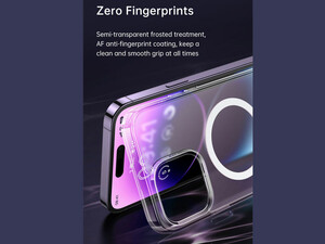 قاب محافظ نیمه شفاف مگ سيف مک دودو مدل Mcdodo Crystal PC-3091 برای Apple iPhone 14 Plus