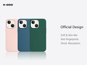 قاب محافظ سیلیکونی آیفون 14 پلاس K.Doo iphone 14 Plus iCoat Silicone Case