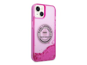 قاب آکواریومی آیفون 14 پلاس طرح کارل CG Mobile iphone 14 Plus Karl Lagerfeld Aquarium Case