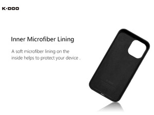 قاب چرمی آیفون 14 K.Doo iphone 14 Noble Case