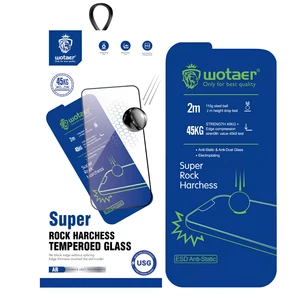 گلس شیشه‌ای آنتی استاتیک آیفون 13 پرو مکس Wotaer