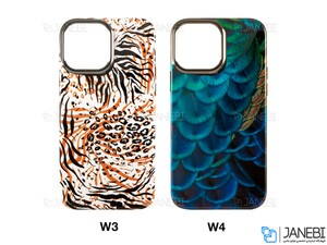 قاب طرح حیوانات آیفون 13 پرو مکس کجسا Kajsa iPhone 13 Pro Max Shild Plus Wild Case