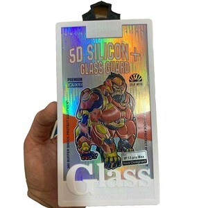 گلس آیفون 13 و آیفون 13 پرو ایربگ‌دار 5 بعدی موکوسون