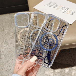 قاب ژله ای طرح ساعت آیفون 13