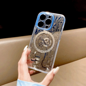 فروش قاب ژله ای طرح ساعت آیفون 13