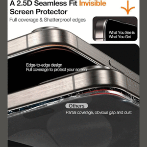 گلس آیفون 12 و 12 پرو با ابزار نصب ایکس مارت