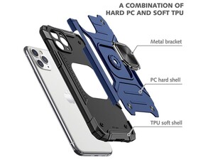 قاب محافظ حلقه دار آیفون Apple iphone 11 Pro Max Finger Ring Case