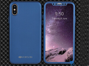 کاور گوشی ورسون آیفون مدل 360 درجه Vorson Ultra-thin 360 Full Protection Case iPhone X