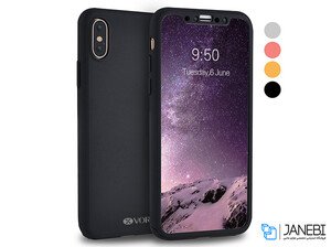 کاور گوشی ورسون آیفون مدل 360 درجه Vorson Ultra-thin 360 Full Protection Case iPhone X