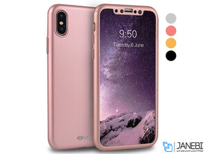 کاور گوشی ورسون آیفون مدل 360 درجه Vorson Ultra-thin 360 Full Protection Case iPhone X