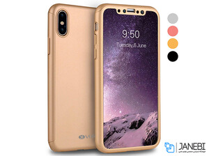 کاور گوشی ورسون آیفون مدل 360 درجه Vorson Ultra-thin 360 Full Protection Case iPhone X