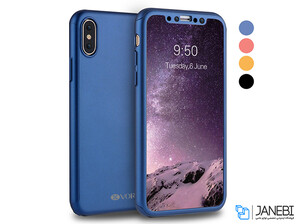کاور گوشی ورسون آیفون مدل 360 درجه Vorson Ultra-thin 360 Full Protection Case iPhone X