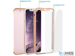 کاور گوشی ورسون آیفون مدل 360 درجه Vorson Ultra-thin 360 Full Protection Case iPhone X