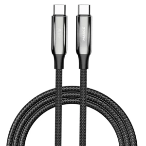 کیفیت کابل شارژ سریع تایپ سی به تایپ سی 2 متری 240 وات مومکس