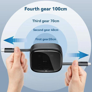 خرید جعبه ذخیره سازی کابل شارژ چند منظوره رسی