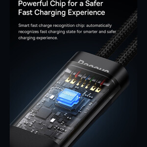 خرید کابل چند سر 100 وات تایپ سی بیسوس