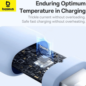 قیمت کابل فست شارژ یو اس بی به لایتنینگ 2.4 آمپر یک متری بیسوس