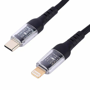 خرید کابل فست شارژ تایپ‌سی به لایتینگ یک متری پرووان