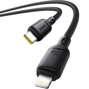 کابل تایپ سی به لایتنینگ 20 وات یک متری بیسوس