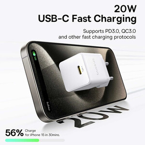 کیفیت شارژر دیواری تایپ‌سی 20 وات بیسوس