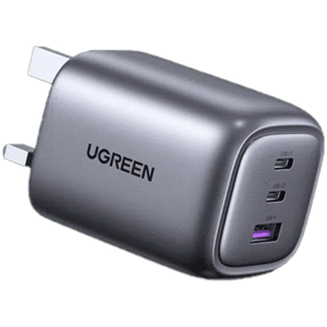 شارژر دیواری تایپ سی و یو اس بی 65 وات یوگرین