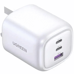 قیمت شارژر دیواری تایپ سی و یو اس بی 65 وات یوگرین