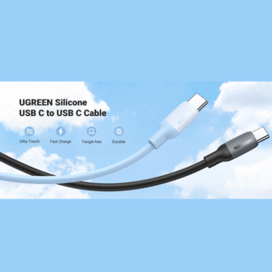 کابل شارژ سریع تایپ سی با توان 60 وات