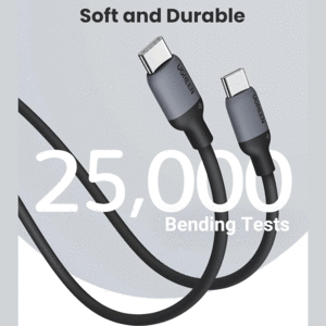 کابل تایپ سی با طراحی ضد گره خوردگی و نرم